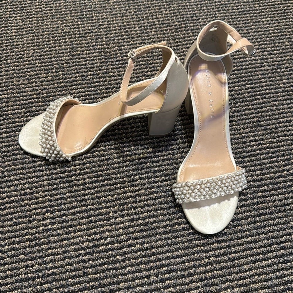 Ivory Wedding heels 👰🏻‍♀️🤍